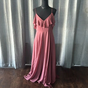 Pink Maeve Jenny Yoo Collection Floor Length Dress